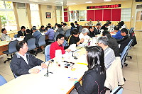 　縣府舉辦101年第2次主管會報，由縣長楊綏生主持。（圖／文：曹重偉）