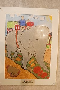 第42屆世界兒童畫展 馬祖得獎作品欣賞(圖:邱竟瑋翻攝)