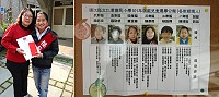 　民主教育的一課！仁愛國小101模範兒童由陳邑玟同學當選，從選舉公報張貼到政見發表，所有的民主程序都在模範兒童選舉中，讓孩子親自體驗。（圖／文：劉秋月）