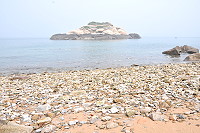 　芹壁碎石灘。（圖／文：陳鵬雄）