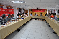 　馬祖岸巡大隊在北竿召開101年度基層漁民服務座談會。（圖／文：陳鵬雄）