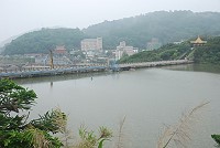 馬祖大雨,有民眾擔心會使原水混濁,水廠表示全力維護飲用水安全。圖為南竿勝利水庫。(圖/文:邱竟瑋)