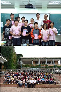 　畢業季節近了，南竿鄉長朱秀平特別走訪南竿三校及介壽附幼，致贈有紀念性又實用的畢業小禮物，向畢業生們獻上衷心的祝福。（圖／文：劉秋月） 