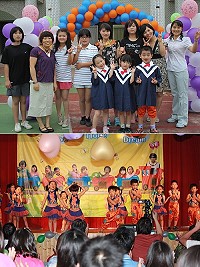 東莒國小第49屆暨附幼第27屆畢結業典禮昨晚隆重舉行。(圖/文:林冰芳)