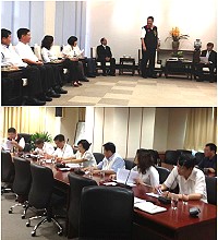 縣議會展開國內經建考察,首日拜訪中央部會首長。(圖:連江縣議會提供)