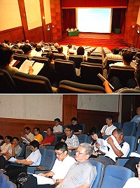 「離島建設條例修正委託案」公聽會昨天馬祖登場,與會人員爭取合乎馬祖需要的法令。(圖/文:邱竟瑋)