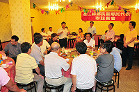 馬祖四鄉鄉代聯誼活動今年輪由南竿鄉舉辦,縣長楊綏生到場聽取各鄉代的建議,也希望代表們多鼓勵鄉親投票,讓馬祖的首次公投更有正當性。(圖/文:曹重偉)