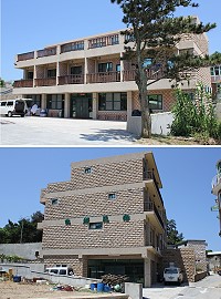 耗時3年,新故鄉民宿終於取得莒光第一張民宿登記證,並開張迎接觀光人潮。(圖/文:林冰芳)