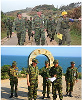 任指揮官親自會勘南、北竿、莒光地區釋出營地,以促進馬祖地方發展,達成土地資源有效運用之目標。(圖/文:陳柏嘉)