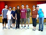 　美國洛杉磯羅蘭崗基督教禮拜堂福音隊，連續第8年到東引服務。（圖／文：陳其敏） 