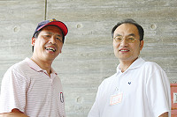 　議長陳貴忠vs馬中未來校長陳天賜。（圖：連江縣議會提供）