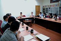 　卡司堅強的古裝國片「花漾」外景有三分之二在馬祖完成，昨天導演周美玲一行抵馬與縣府團隊召開電影上映的行銷推廣會議，希望透過電影上映，讓馬祖大幅增加國際能見度。（圖／文：劉秋月）
