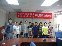 移民署連江縣服務站昨天舉辦新移民家庭教育活動,由地區新移民女性關懷協會理事長分享夫妻相處之道。(圖:移民署連江縣服務站提供)