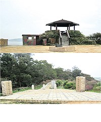 西莒田澳村14哨所景觀步道,視野極佳,景色盡收眼底。(圖:西莒田澳社協提供)