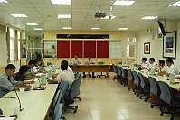 8月5日的暴雨造成馬祖地區多處坍方,縣長楊綏生昨天主持災後復建研商會議,檢討輕重緩急與工法等事宜。(圖/文:邱竟瑋)