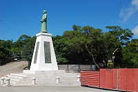 南竿志清發電廠通往中央大道路段即日起施工封閉,由清水往馬港方向須沿海線主要公路行駛。(圖/文:邱竟瑋)
