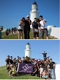 在台中餐飲業界闖出一片天的福正旅台鄉親鄭姓兄弟,帶領160名員工領略家鄉的魅力。(圖/文:林冰芳)