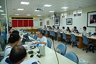 　縣府昨天下午召開今年度秋慶系列活動協調會，協調各單位活動配合事項，活動日期確定為9月29日牛角做出幼、10月6日鐵板燒塔節及10月21-23日的媽祖昇天祭。（圖／文：劉秋月）