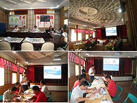 消防局莒光兵棋推演演練,就颱風災害實施演練有所應變,並討論各項相關議題,以做好準備工作。(圖:莒光鄉公所提供)