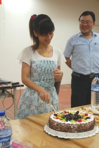 湖北籍新移民配偶甘蓉蓉,前日參加地區新移民輔導活動。(圖/文:邱竟瑋)