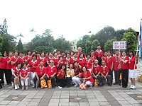 　馬祖旅台鄉親土風舞隊參加桃園縣長者健康競賽，獲「最佳活動獎」。（圖：桃園縣馬祖同鄉會提供）