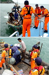海巡隊再展鐵腕,掃蕩成果大豐碩!並且依「台灣地區與大陸地區人民關係條例」新增條文,針對案情重大者予以開罰,目前罰鍰累計迄今共計10艘57人、新台幣62萬元,以收遏阻之效。(圖:馬祖海巡隊提供)