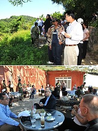 14國大使團一行參訪北竿,盛讚美麗好風光。(圖/文:陳鵬雄)