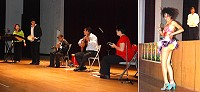 美麗台灣巴西音樂嘉年華會昨天在南竿介壽堂演出,今晚7點半東引中正堂。(圖/文:邱竟瑋)