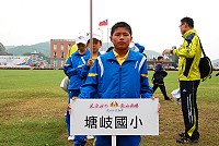 　塘岐「金牌小將」許文川，一人獨得三面金牌，田徑場上大放異彩。（圖／文：劉秋月）