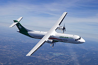立榮航空第一架ATR 72-600新機,已於9月27日於法國土魯斯ATR交機中心正式交機。(圖:立榮航空公司提供)