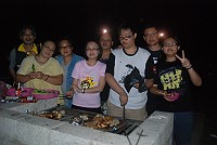 中秋佳節,台灣旅馬同鄉會於福澳枕戈待旦歡慶,各界與社區也舉辦慶祝活動。(圖/文:邱竟瑋)
