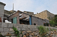 　「百日奇蹟」殺青，主場景「莫記商行」近日內要展開拆除作業。（圖／文：陳鵬雄）