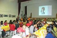 彰化縣秀水鄉馬興社區昨參訪馬港,馬港社區發展協會熱烈歡迎。馬興團隊今天將前往南北竿等地。(圖/文:邱竟瑋)