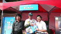 　縣府參加2012年台北國際賞鳥博覽會，縣長楊綏生出席勉勵。（圖：連江縣政府提供）