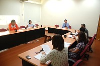 　有關酒廠協調中隴糧倉等設施做倉儲使用，以因應擴增產能之需，縣府昨天開會討論相關事宜。（圖／文：邱竟瑋）