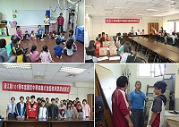 馬祖國民中學抽離式技藝教育課程昨天開辦,針對國三學生提供一系列職業見習與生涯探索機會,縣府教育局於馬中舉行說明會並至實習地點了解操作情況。(圖:邱竟瑋、縣府教育局提供)