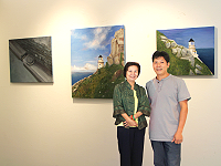 劉玉燕、陳華偉在璞舍藝文中心「藝起」聯展。(圖:璞舍藝文協進會提供)