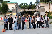 　大陸福建省及福州市媒體馬祖采風團昨天到馬祖做旅遊採訪，參訪馬祖日報社。（圖：馬祖故事館曹以鋒提供）