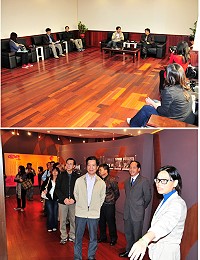 環保署副署長葉欣誠來馬訪視,拜訪縣府及縣議會,受到縣長楊綏生、議長陳貴忠的熱情歡迎,並就馬祖環保議題進行廣泛討論。(圖/文:曹重偉)
