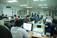 連江縣政府實施101年度公文線上簽核資訊服務計畫訓練,分梯實施,為全縣各機關學校、公務員包括主管進行上網簽文的再教育。(圖/文:邱竟瑋)