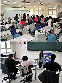 縣府觀光局委託導覽解說協會舉辦今年度地區導覽解說員考試,共42人到考;有不少年輕族群參加,顯示民間對觀光前景充滿信心。(圖/文:曹重偉)