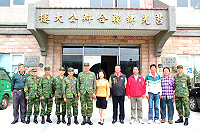 　防衛部任指揮官日前至莒光鄉進行民事拜會，期望藉由軍方與地方政府協力合作，促進地方發展及維護鄉親安全。（圖／文：黃俊勝）