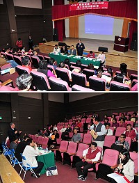 行政院陸委會昨天特別舉辦大陸事務及鄉親座談會,結果出席民眾對陸委會表現及小三通政策是一面倒的批判聲浪。(圖/文:曹重偉)