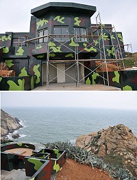 　大澳山戰爭公園08據點整修後將重新開館，陳展軍品文物與嶙峋海岸都具看頭。（圖／文：陳鵬雄）