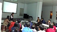 縣府建設局日前於東莒舉辦說明會,取得居民對於持續禁捕花蛤的共識。(圖:縣府建設局提供)