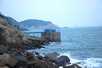 　南竿三期海淡廠兩具泵浦馬達故障，日前送台檢修，預計本週五恢復正常運轉。（圖／文：邱竟瑋）
