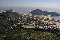 　塘岐靶場若能遷移，大面積土地開發潛力十足。（圖／文：陳鵬雄）