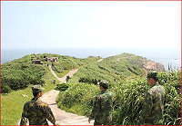 跨島休假官兵,到各島體驗不同的地方風俗民情。(圖/文:宋韋廷)
