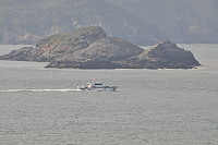 　北竿中島及高登海域暗礁多，是距離大陸黃岐最近的好漁場，也因此成為大陸非法船「必炸」之處。（圖／文：陳鵬雄）