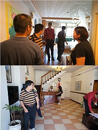 縣府觀光局執行101年下半年度的縣內旅館民宿聯合稽查作業,日前已會同相關單位完成四鄉五島共54家業者的稽查工作。(圖:縣府觀光局提供)